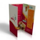 Cardapios, Couchê 250g 30x42cm | 4x4 | Vinco Centralizado |